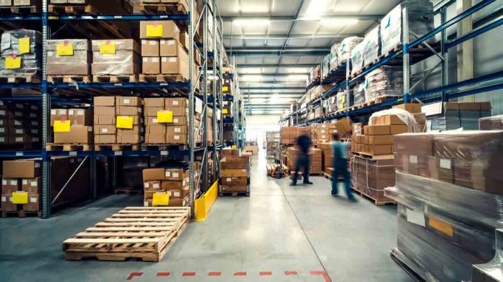 3PL Warehouse inside