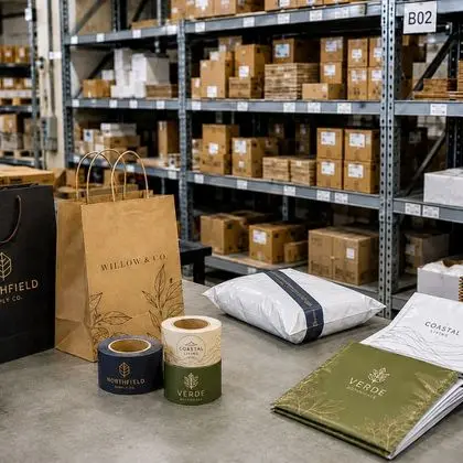 2.Branded Tape and Satchels