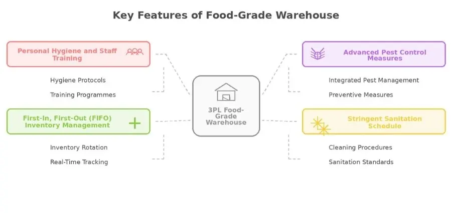 Features of CSG's Food-Grade Warehouse in Melbourne
